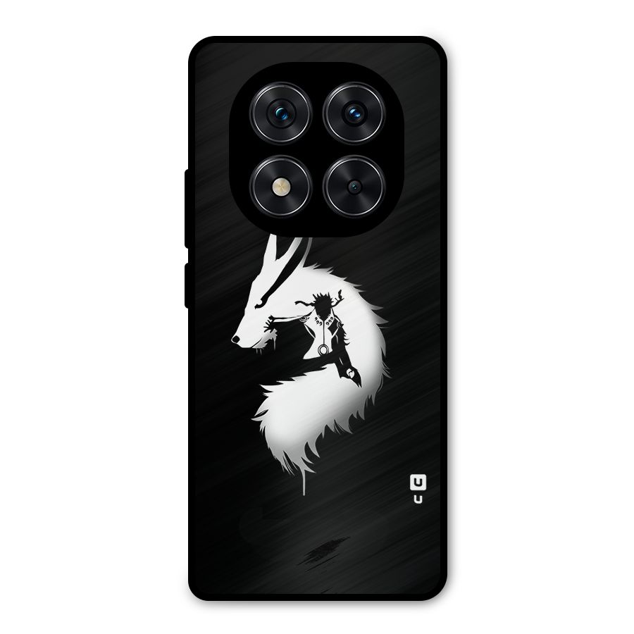 Naruto Kurama Mode Metal Back Case for Redmi Note 14 Pro 5G