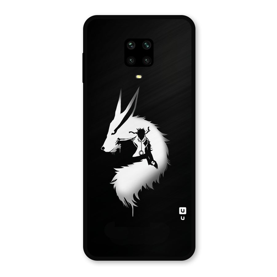 Naruto Kurama Mode Metal Back Case for Redmi Note 9 Pro
