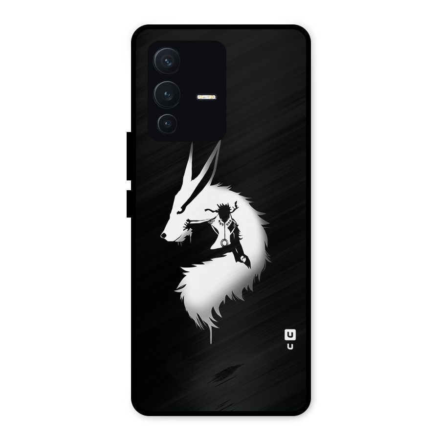 Naruto Kurama Mode Metal Back Case for Vivo V23 5G