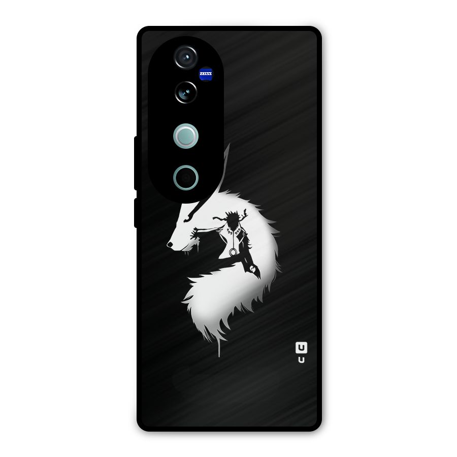 Naruto Kurama Mode Metal Back Case for Vivo V40