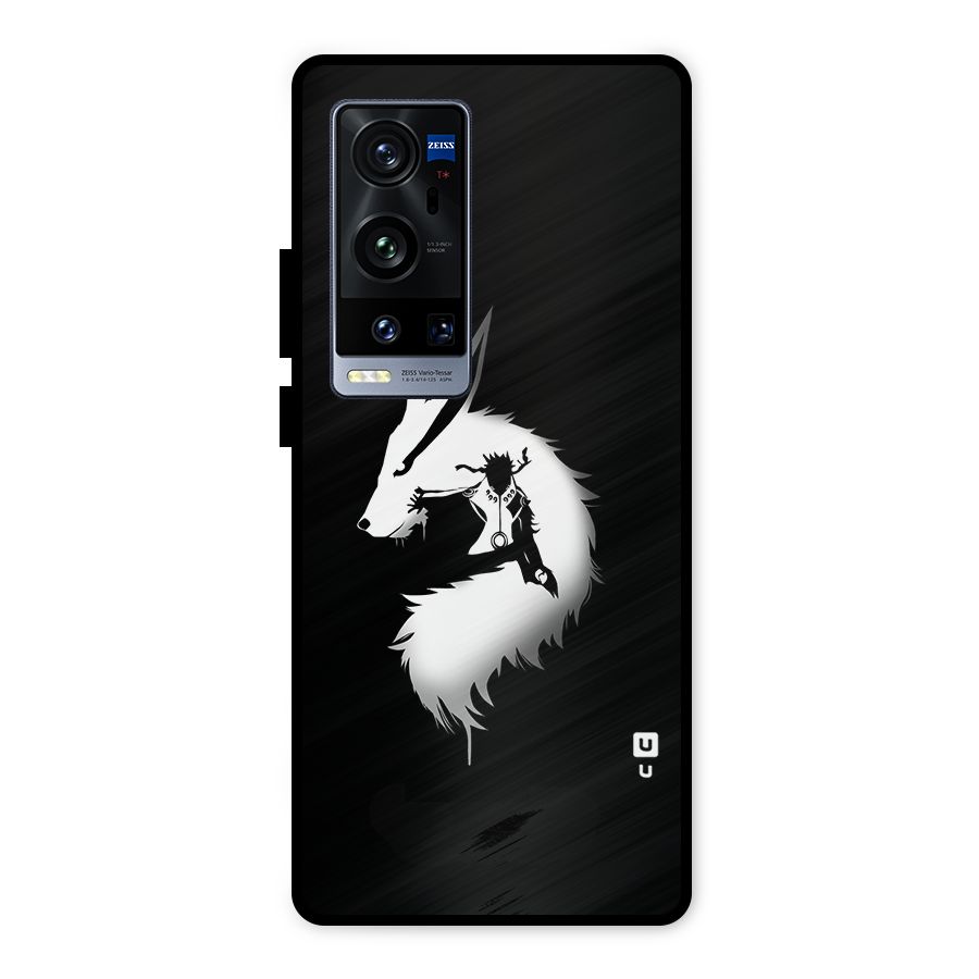 Naruto Kurama Mode Metal Back Case for Vivo X60 Pro Plus