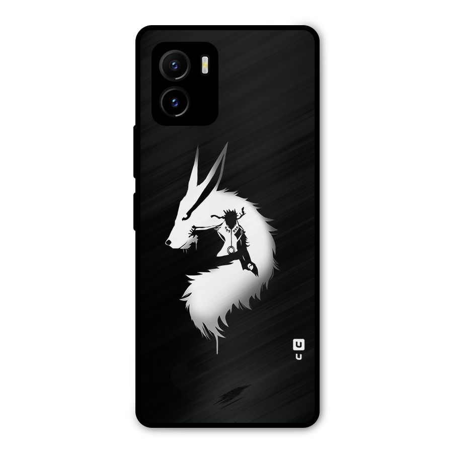 Naruto Kurama Mode Metal Back Case for Vivo Y15s