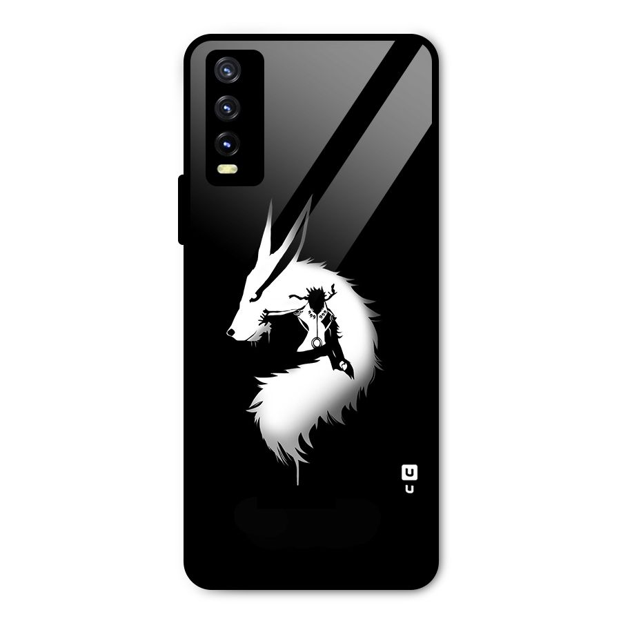 Naruto Kurama Mode Metal Back Case for Vivo Y20