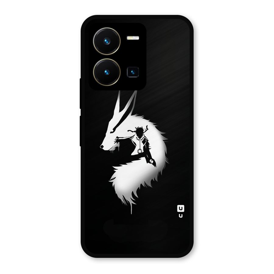 Naruto Kurama Mode Metal Back Case for Vivo Y35