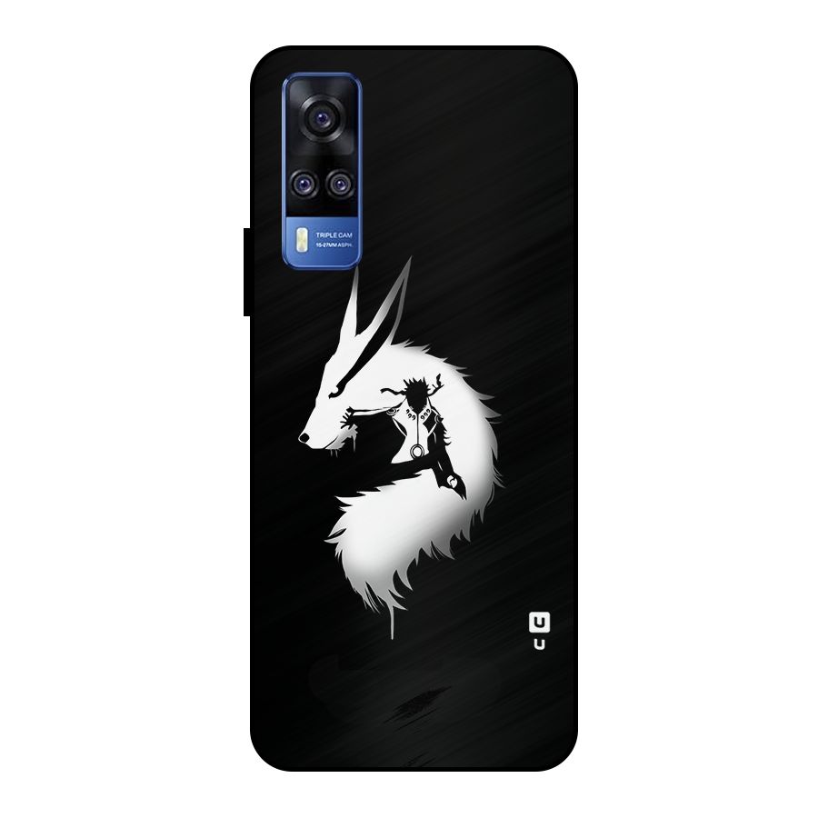 Naruto Kurama Mode Metal Back Case for Vivo Y51