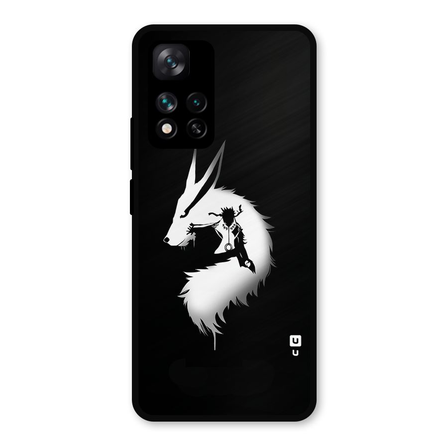 Naruto Kurama Mode Metal Back Case for Xiaomi 11i Hypercharge 5G