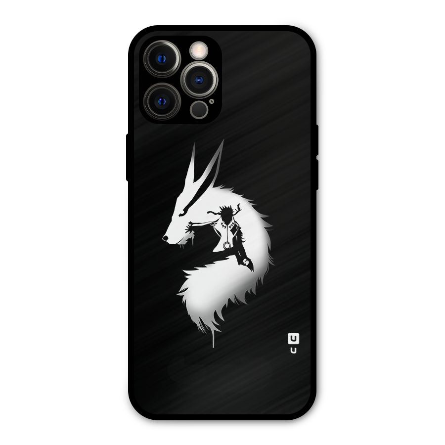Naruto Kurama Mode Metal Back Case for iPhone 12 Pro Max