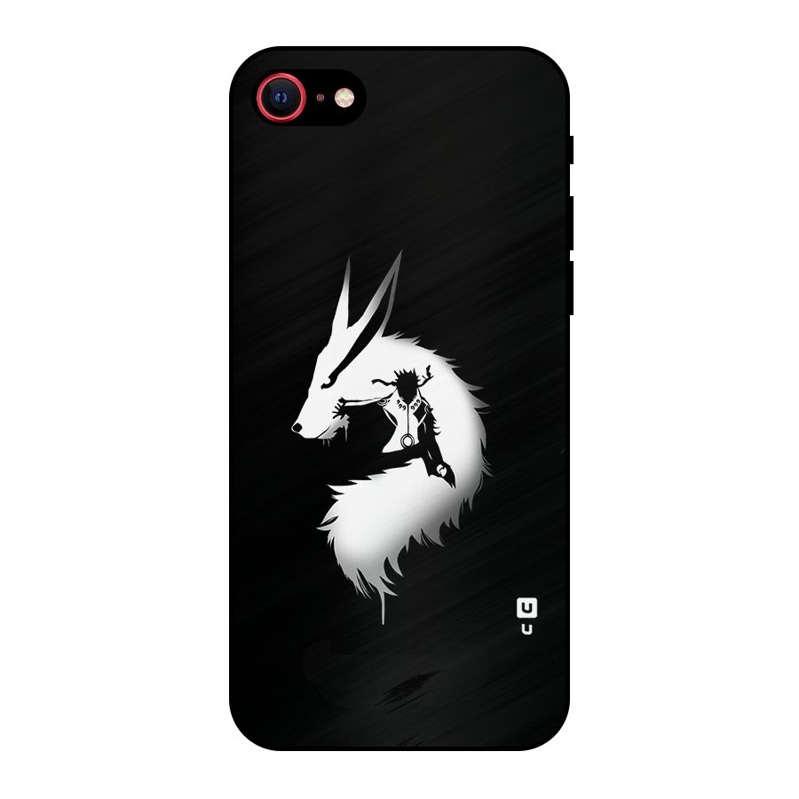 Naruto Kurama Mode Metal Back Case for iPhone 7