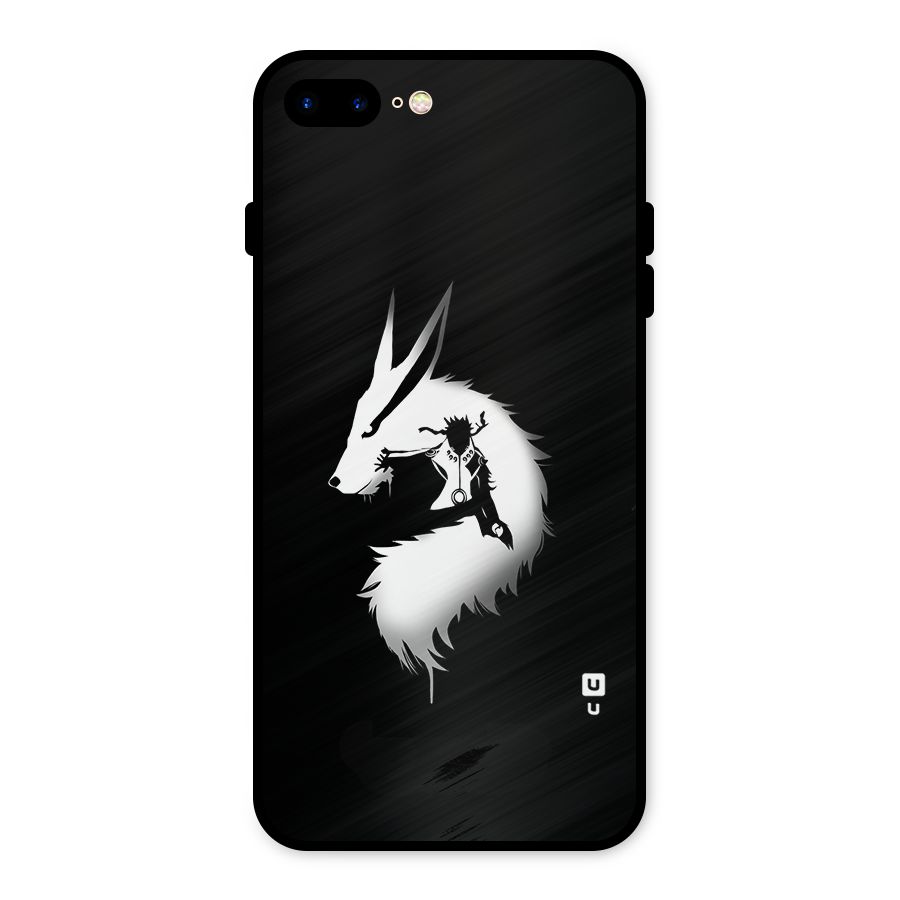 Naruto Kurama Mode Metal Back Case for iPhone 7 Plus