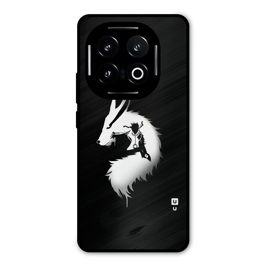 Naruto Kurama Mode Metal Back Case for iQOO 13
