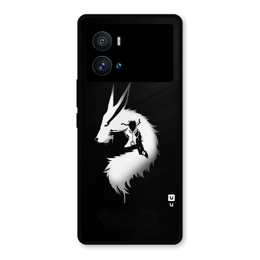 Naruto Kurama Mode Metal Back Case for iQOO 9 Pro