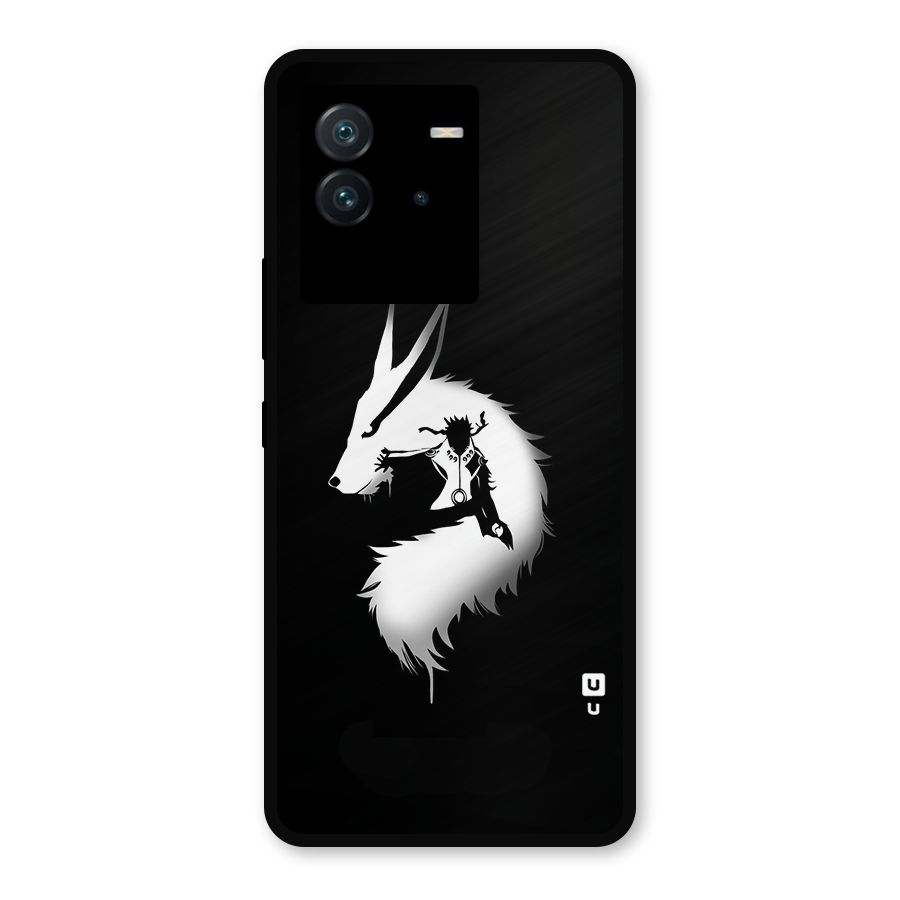 Naruto Kurama Mode Metal Back Case for iQOO Neo 6 5G