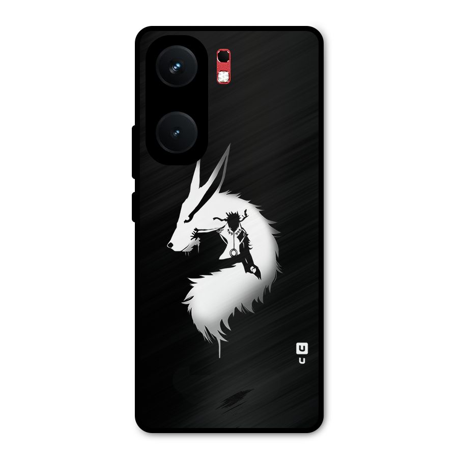 Naruto Kurama Mode Metal Back Case for iQOO Neo 9 Pro