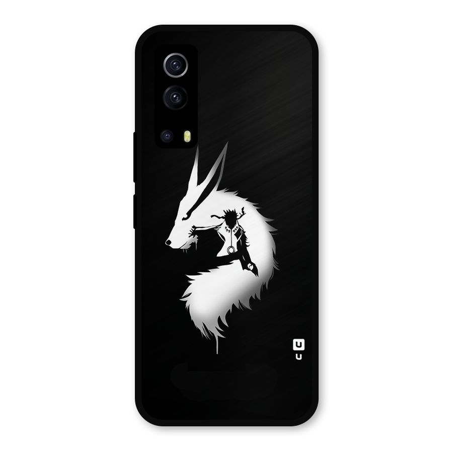 Naruto Kurama Mode Metal Back Case for iQOO Z3