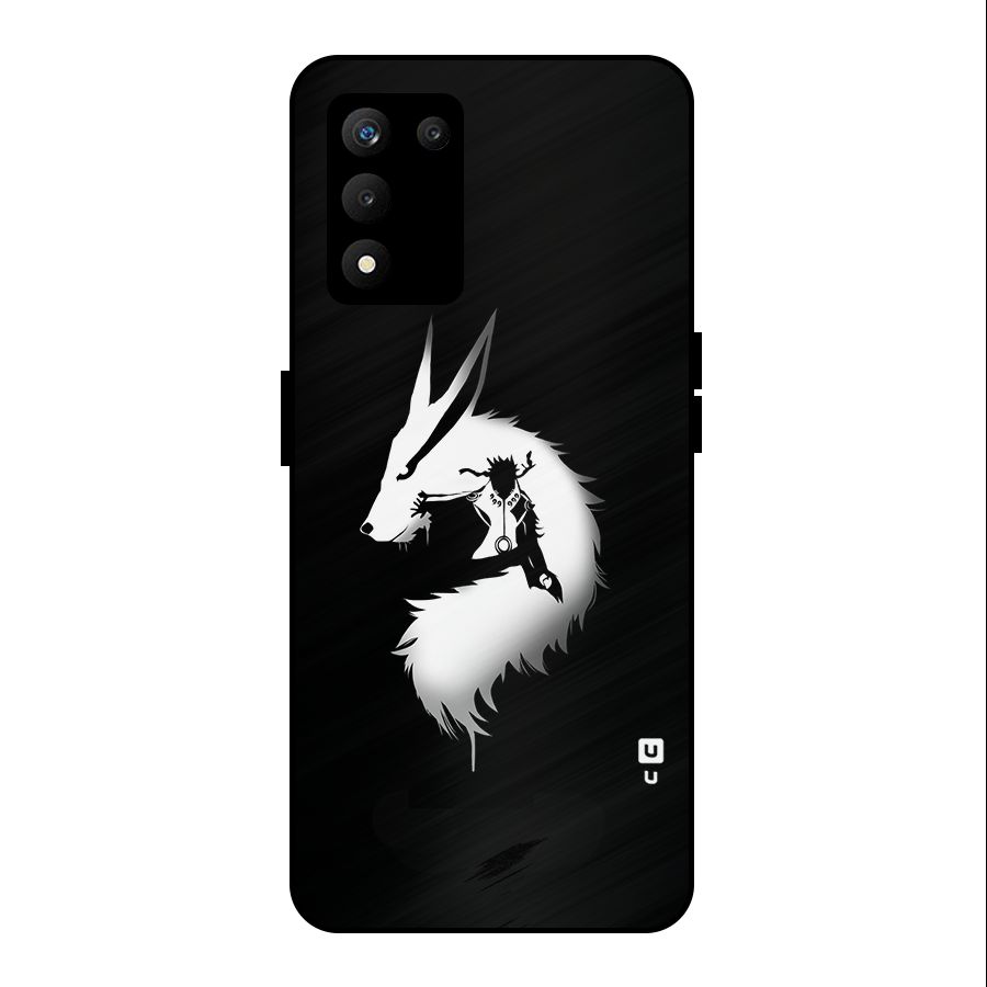 Naruto Kurama Mode Metal Back Case for realme 9 5G SE