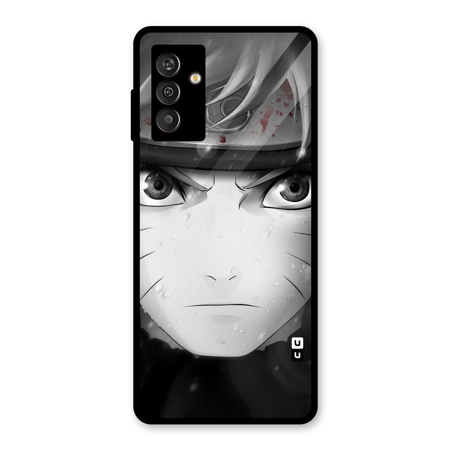Naruto Monochrome Glass Back Case for Galaxy M13
