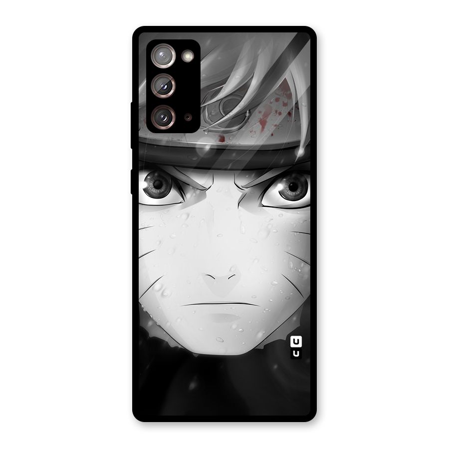 Naruto Monochrome Glass Back Case for Galaxy Note 20