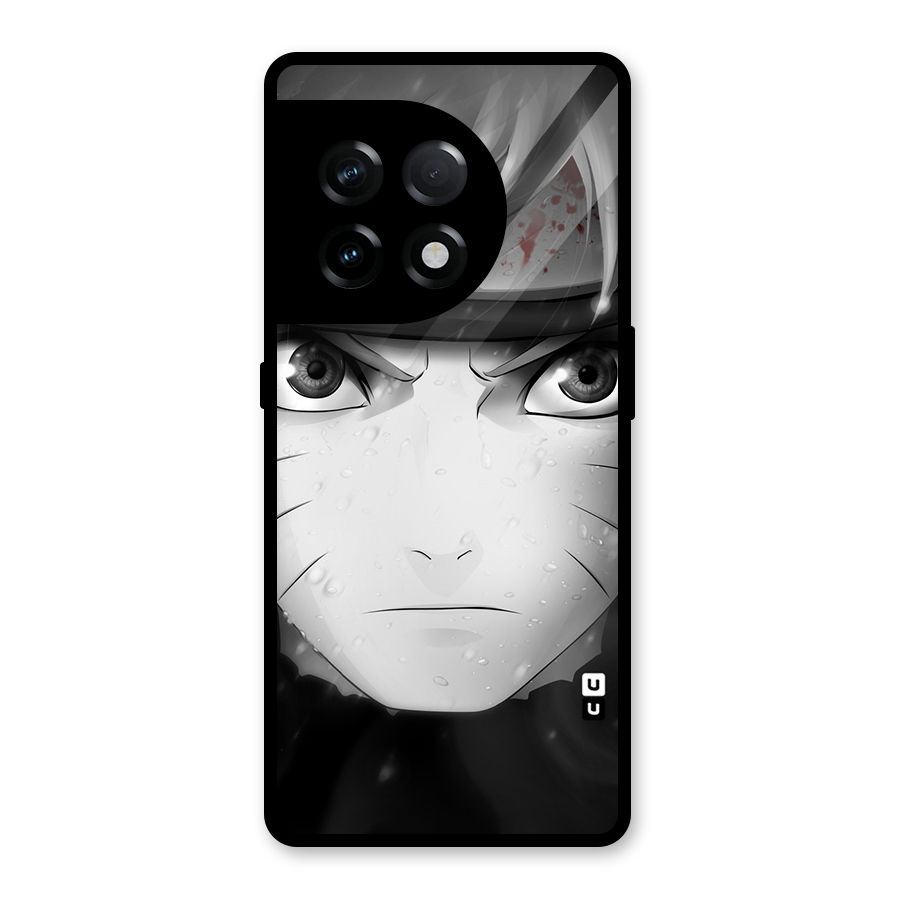 Naruto Monochrome Glass Back Case for OnePlus 11R