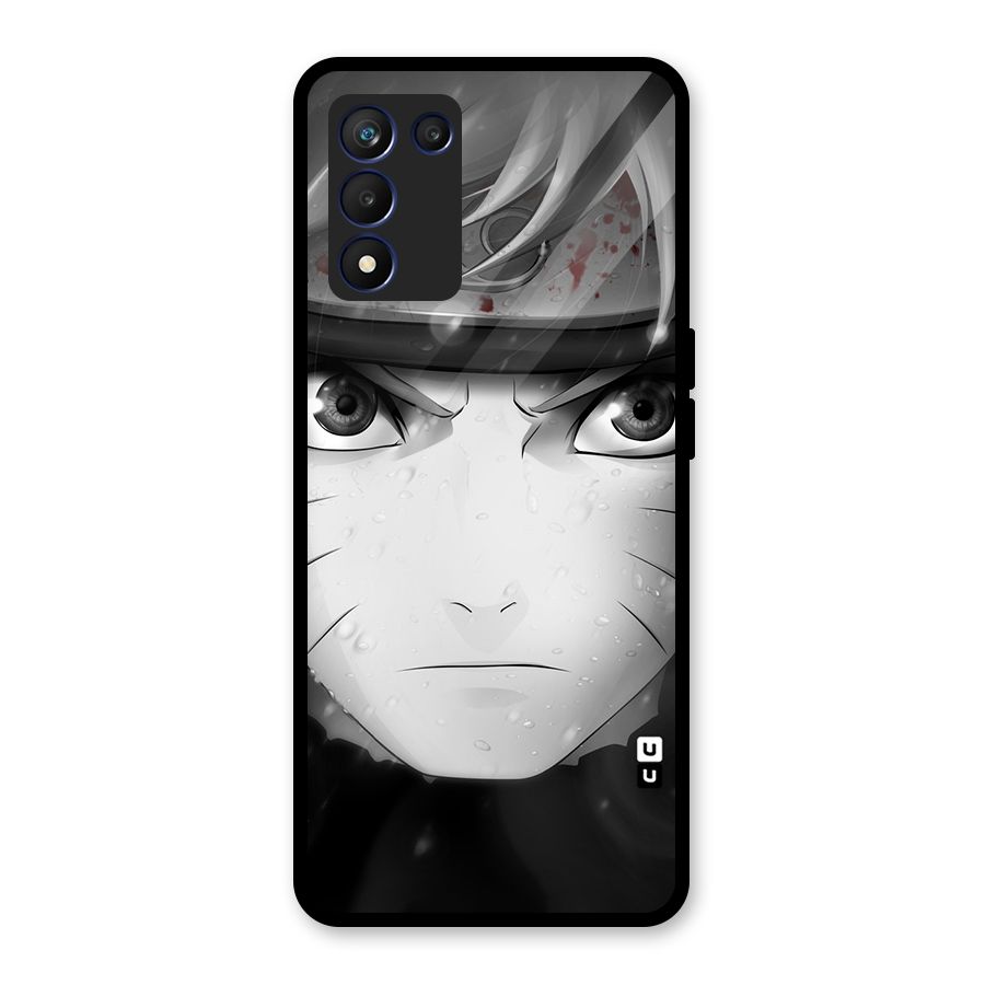 Naruto Monochrome Glass Back Case for Realme 9 5G Speed