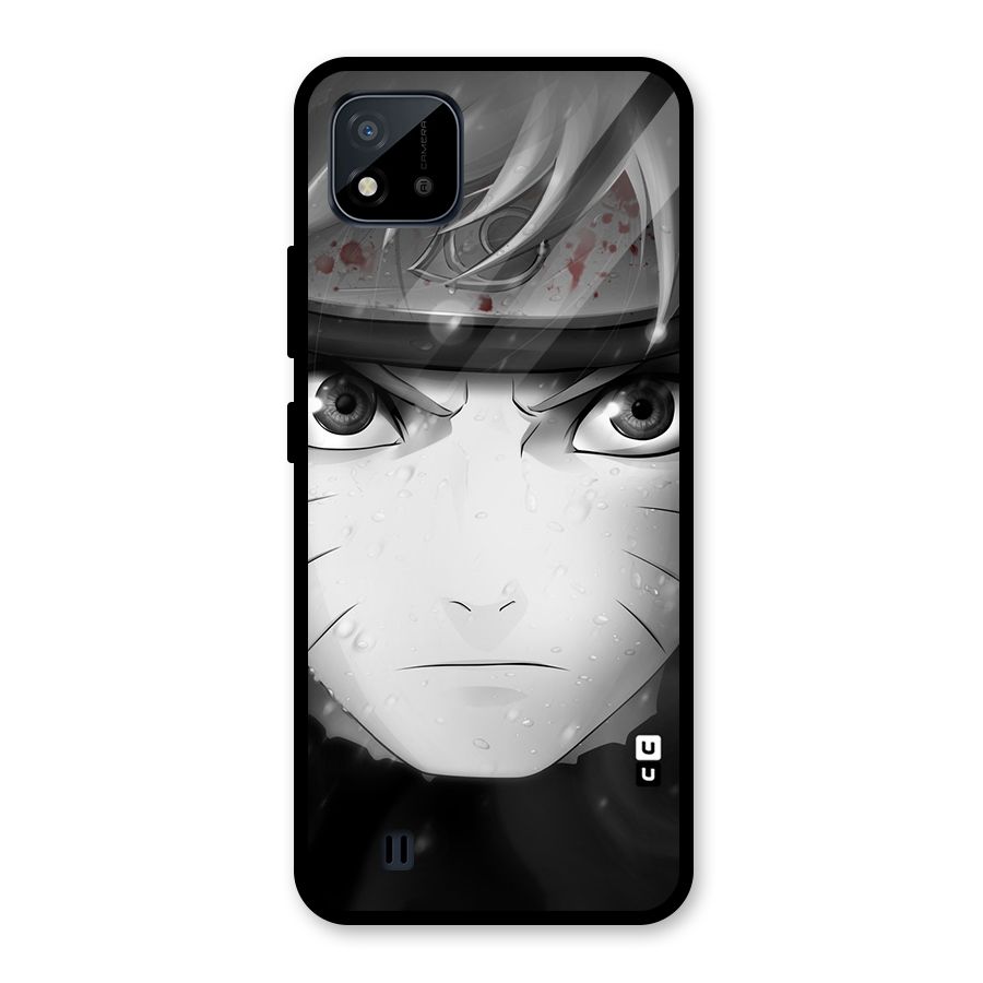 Naruto Monochrome Glass Back Case for Realme C11 2021