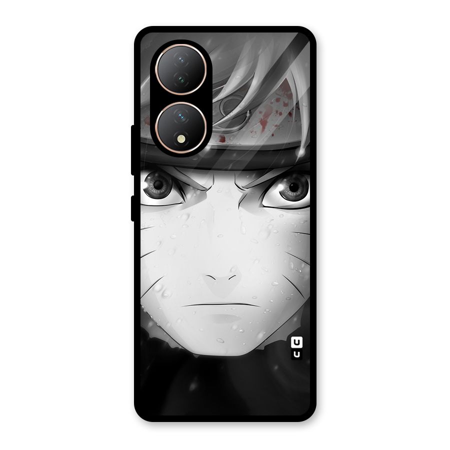 Naruto Monochrome Glass Back Case for Vivo Y100A