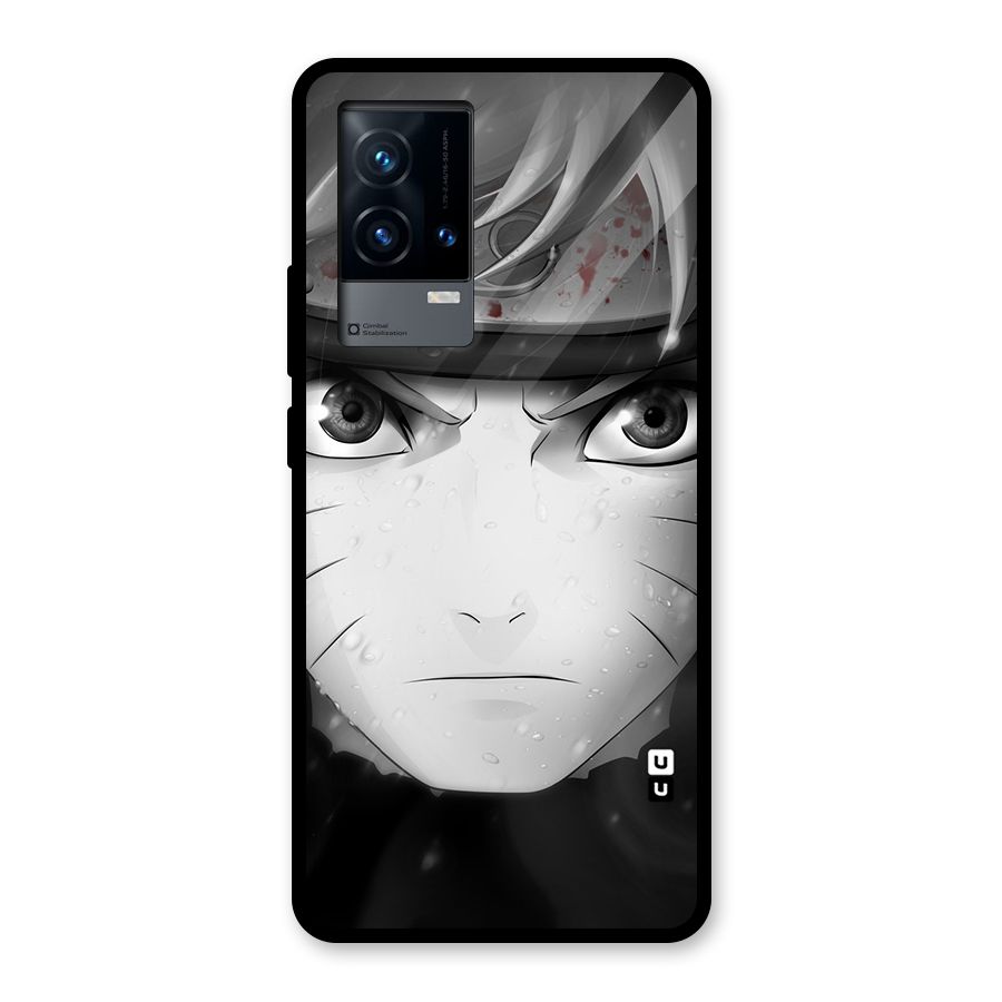 Naruto Monochrome Glass Back Case for iQOO 9 5G