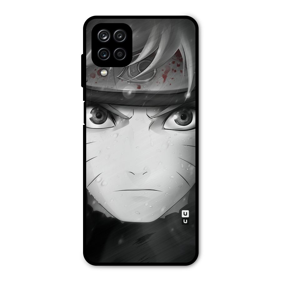 Naruto Monochrome Metal Back Case for Galaxy A12