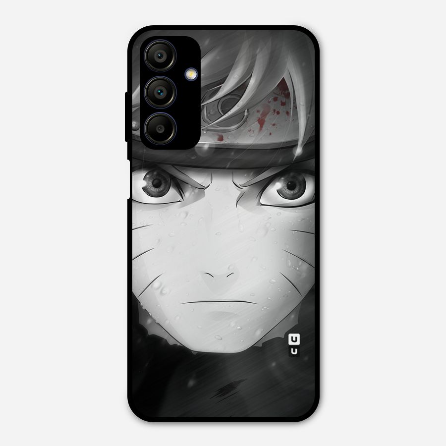 Naruto Monochrome Metal Back Case for Galaxy A15 5G