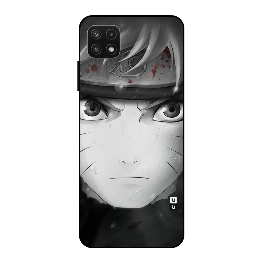 Naruto Monochrome Metal Back Case for Galaxy A22 5G
