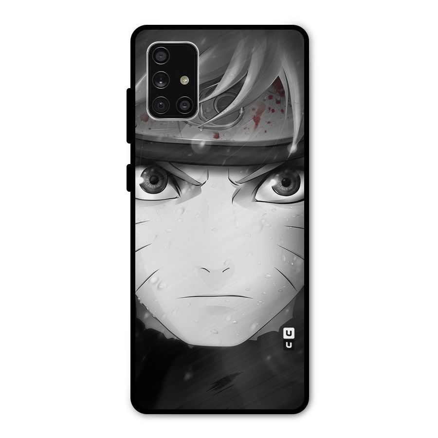 Naruto Monochrome Metal Back Case for Galaxy A71