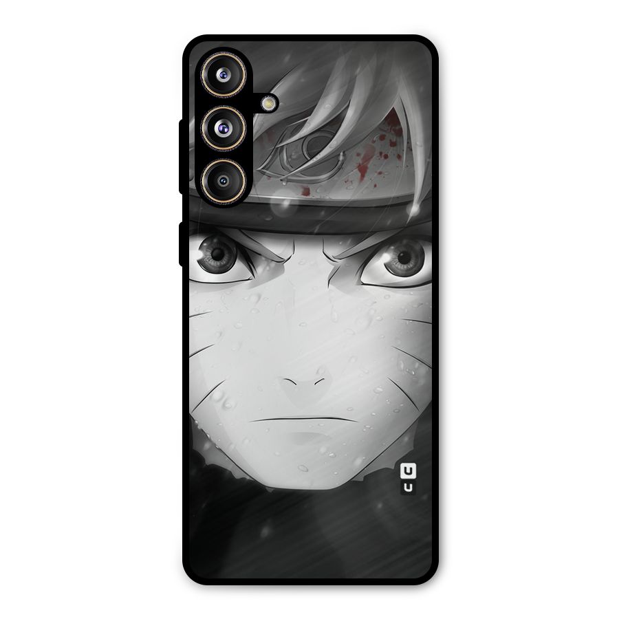 Naruto Monochrome Metal Back Case for Galaxy F55