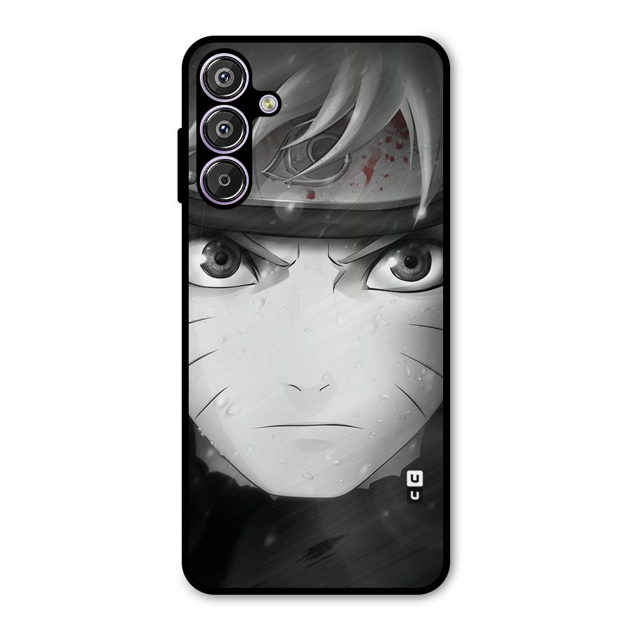 Naruto Monochrome Metal Back Case for Galaxy M15