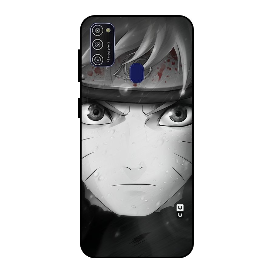 Naruto Monochrome Metal Back Case for Galaxy M21