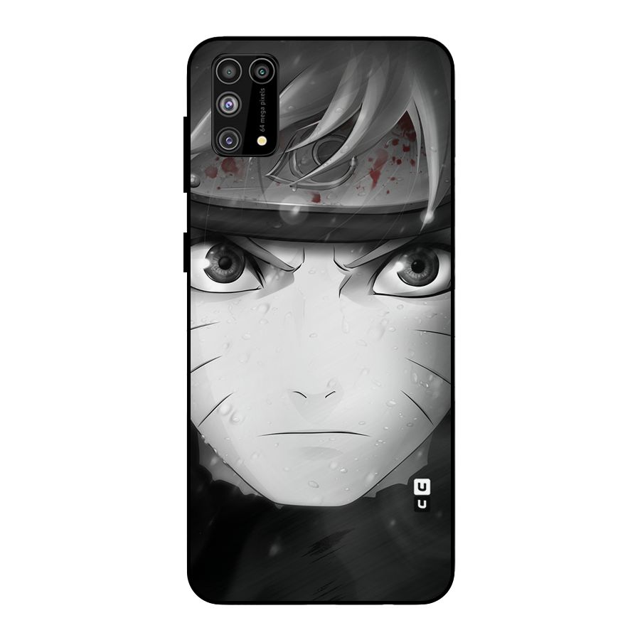 Naruto Monochrome Metal Back Case for Galaxy M31