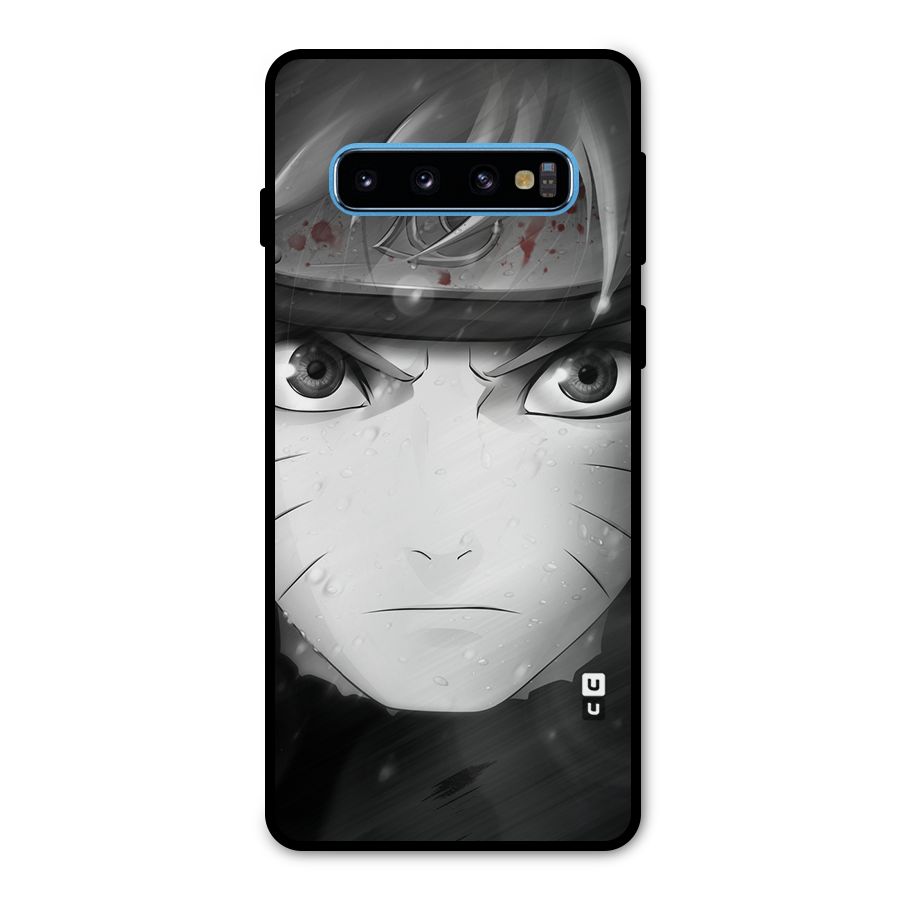 Naruto Monochrome Metal Back Case for Galaxy S10
