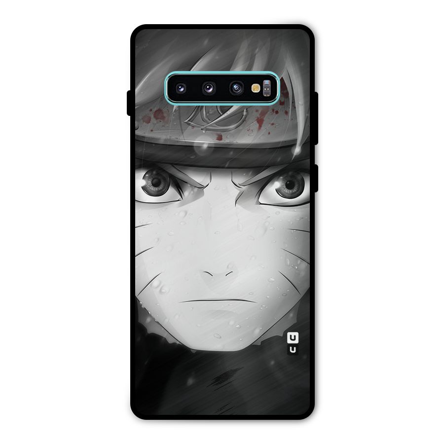Naruto Monochrome Metal Back Case for Galaxy S10 Plus