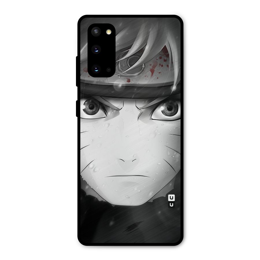 Naruto Monochrome Metal Back Case for Galaxy S20