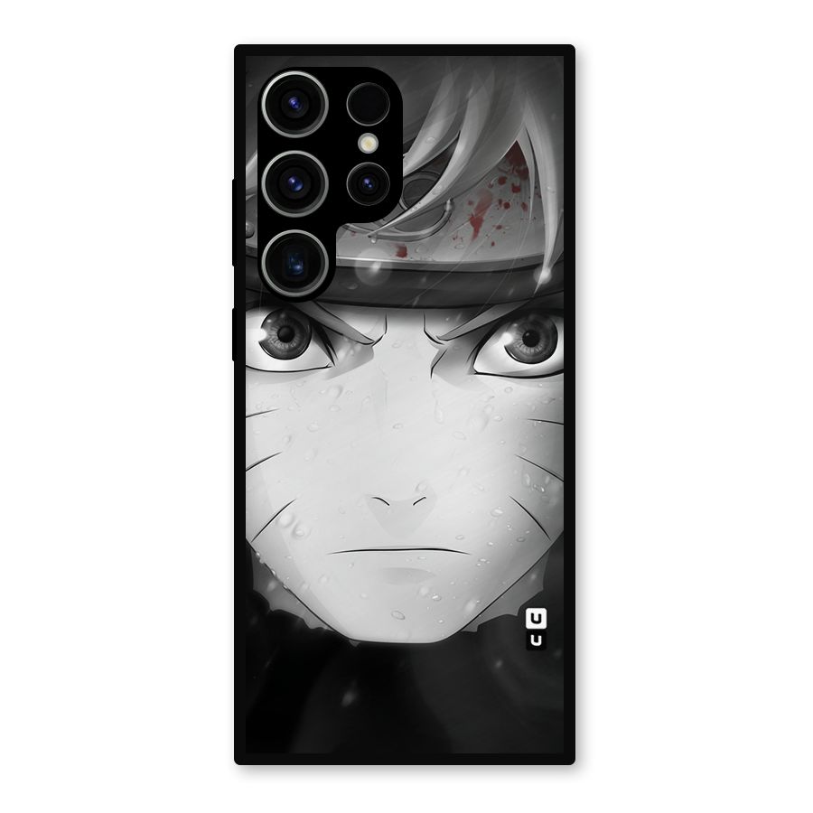 Naruto Monochrome Metal Back Case for Galaxy S23 Ultra
