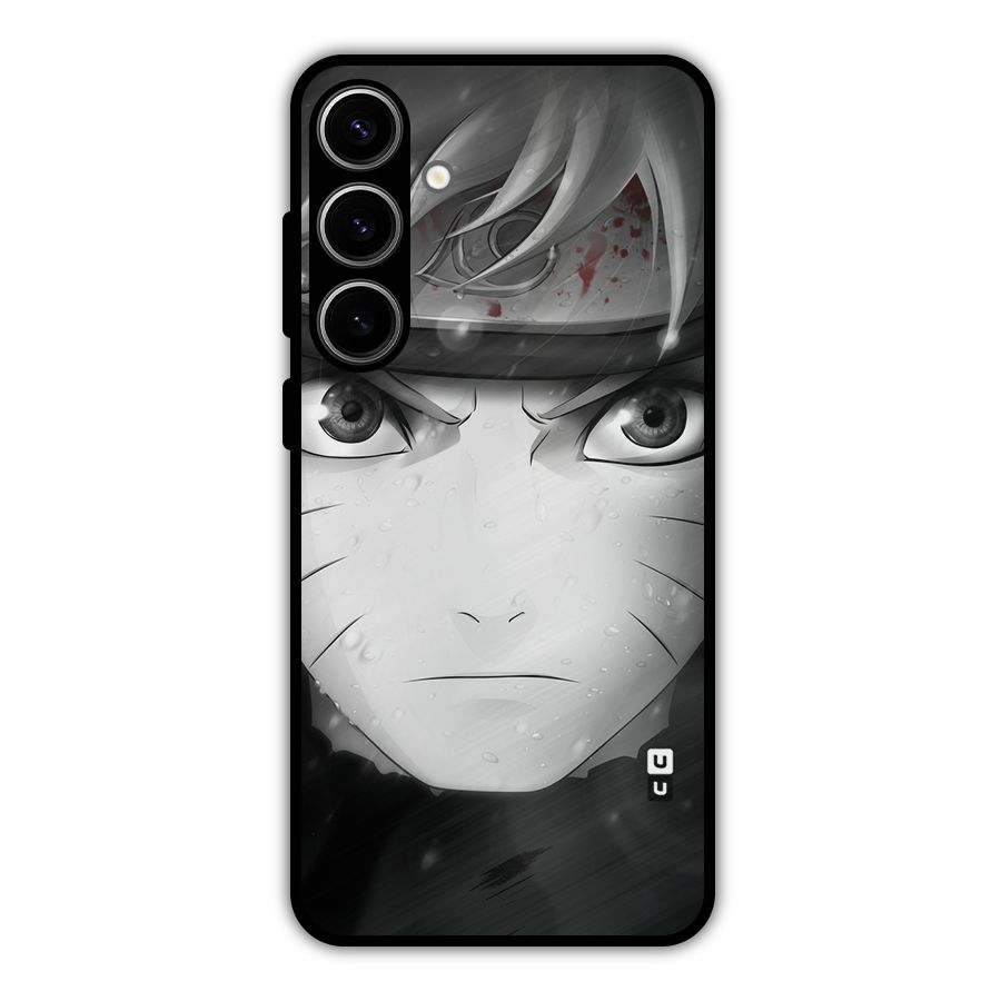 Naruto Monochrome Metal Back Case for Galaxy S24 Plus