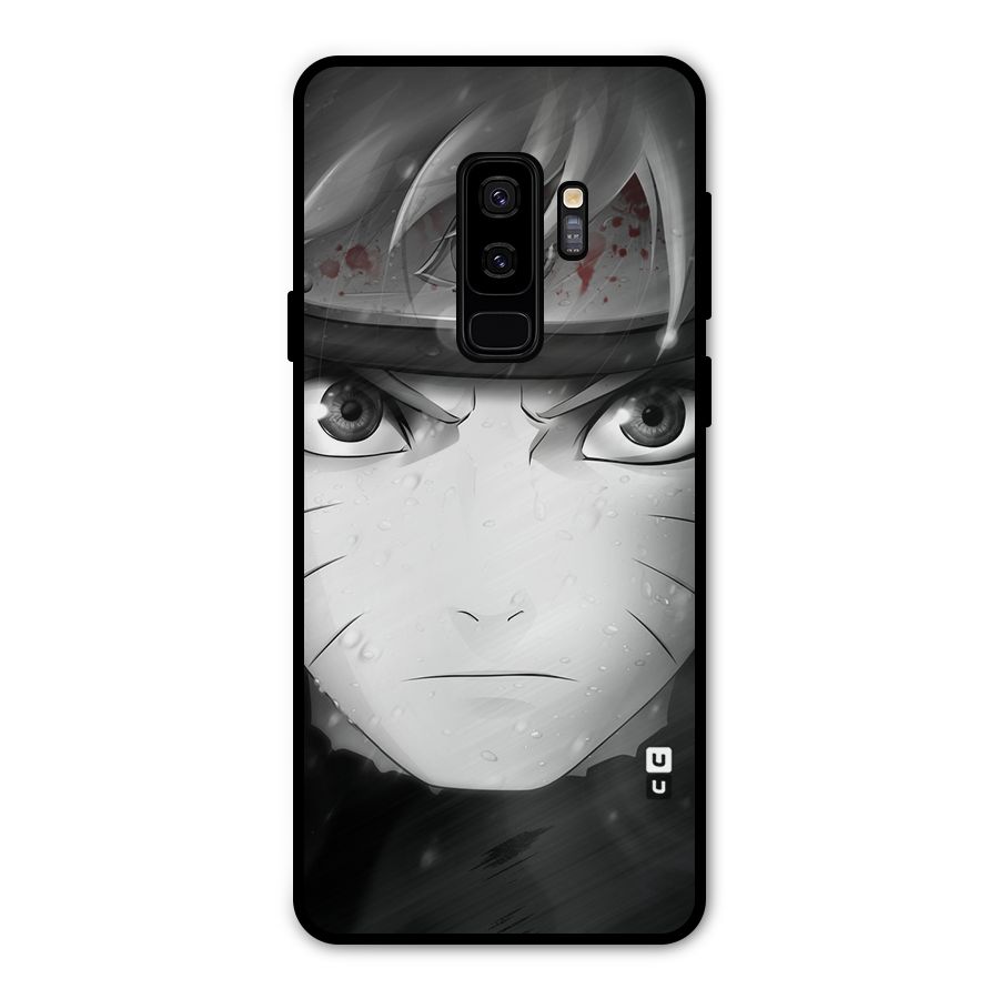 Naruto Monochrome Metal Back Case for Galaxy S9 Plus