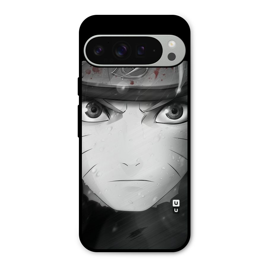 Naruto Monochrome Metal Back Case for Google Pixel 9 Pro XL