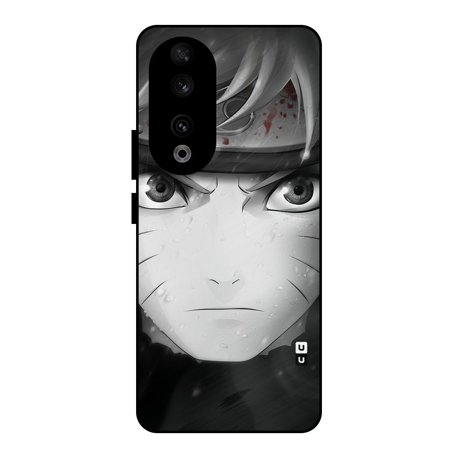 Naruto Monochrome Metal Back Case for Honor 90