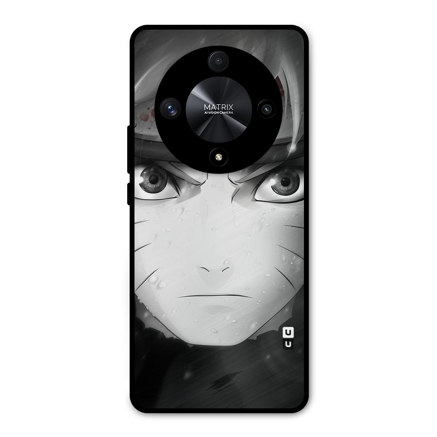 Naruto Monochrome Metal Back Case for Honor X9b