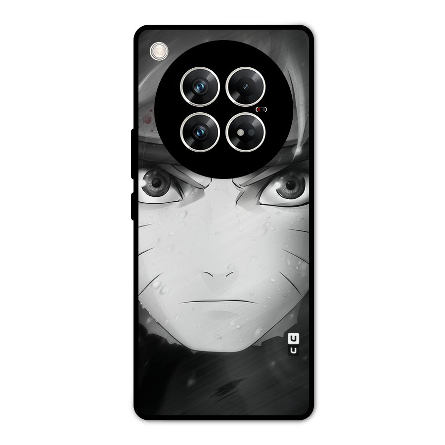 Naruto Monochrome Metal Back Case for Infinix Zero 40 5G