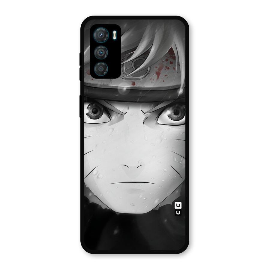 Naruto Monochrome Metal Back Case for Moto G42