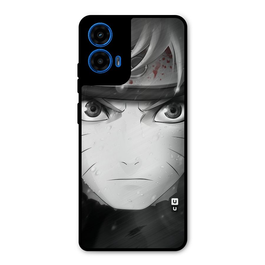 Naruto Monochrome Metal Back Case for Moto G45