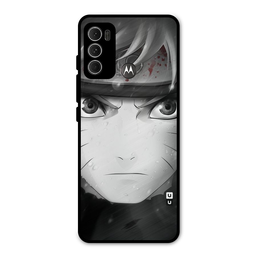 Naruto Monochrome Metal Back Case for Moto G60
