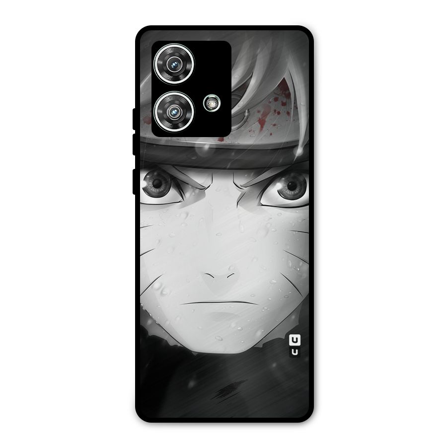 Naruto Monochrome Metal Back Case for Motorola Edge 40 Neo