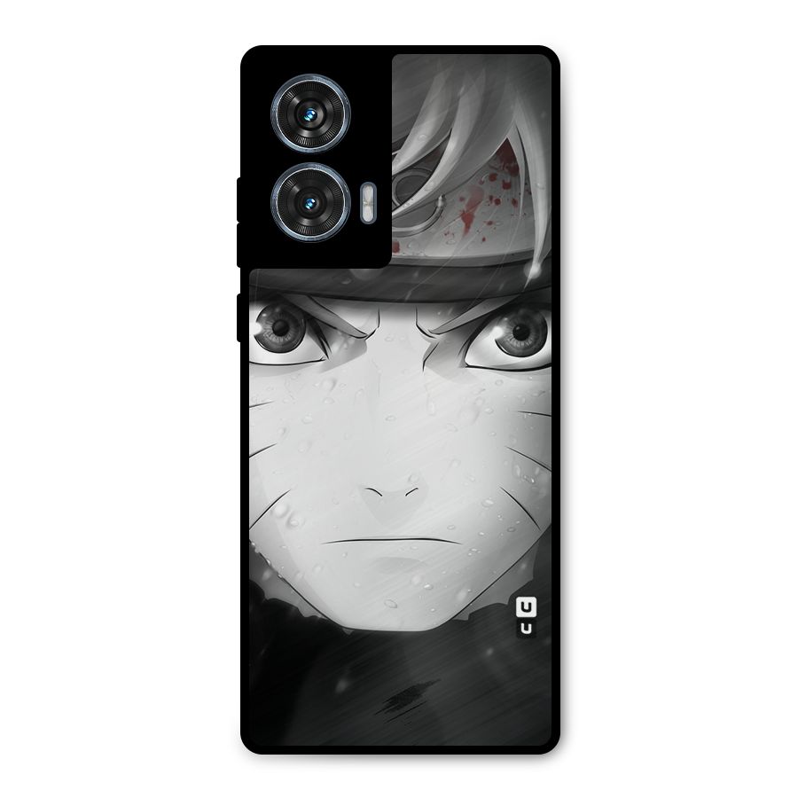 Naruto Monochrome Metal Back Case for Motorola Edge 50 Fusion