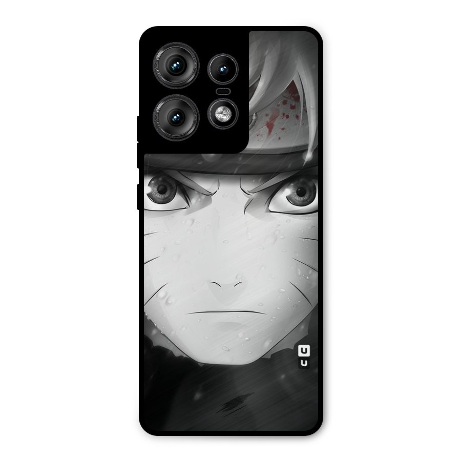 Naruto Monochrome Metal Back Case for Motorola Edge 50 Pro